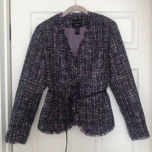 Wool tweed jacket